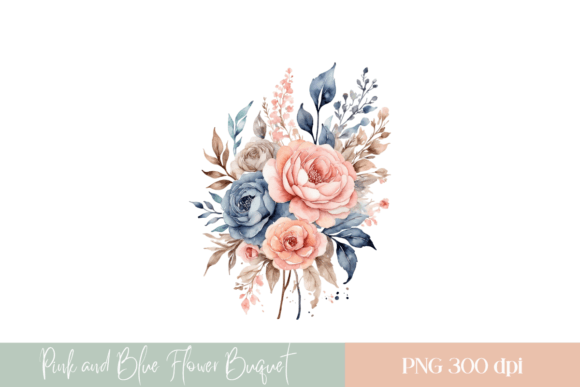 Download Watercolor Flower Bouquet PNG - Watercolor flower bouquet png Collection