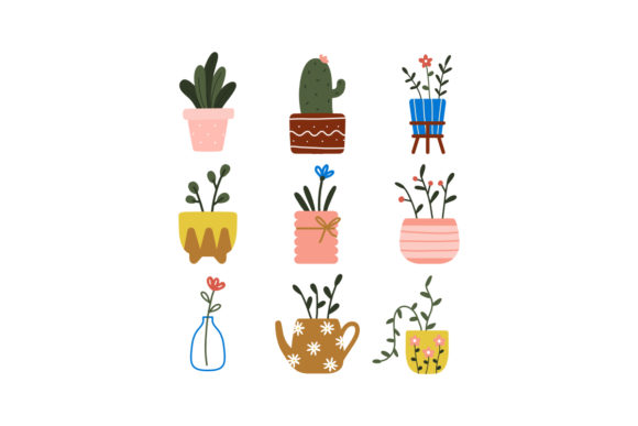 Download Home Decor Hygge House Potted Plants - Potted plants Collection
